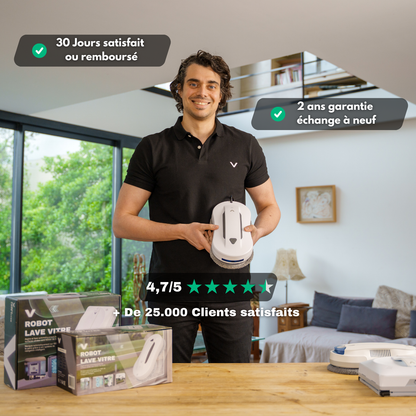 Robot lave vitre V3CLEAN S+